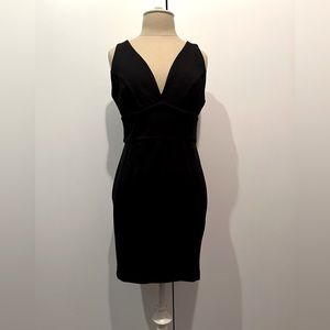 TART black bodycon mini dress. Size L